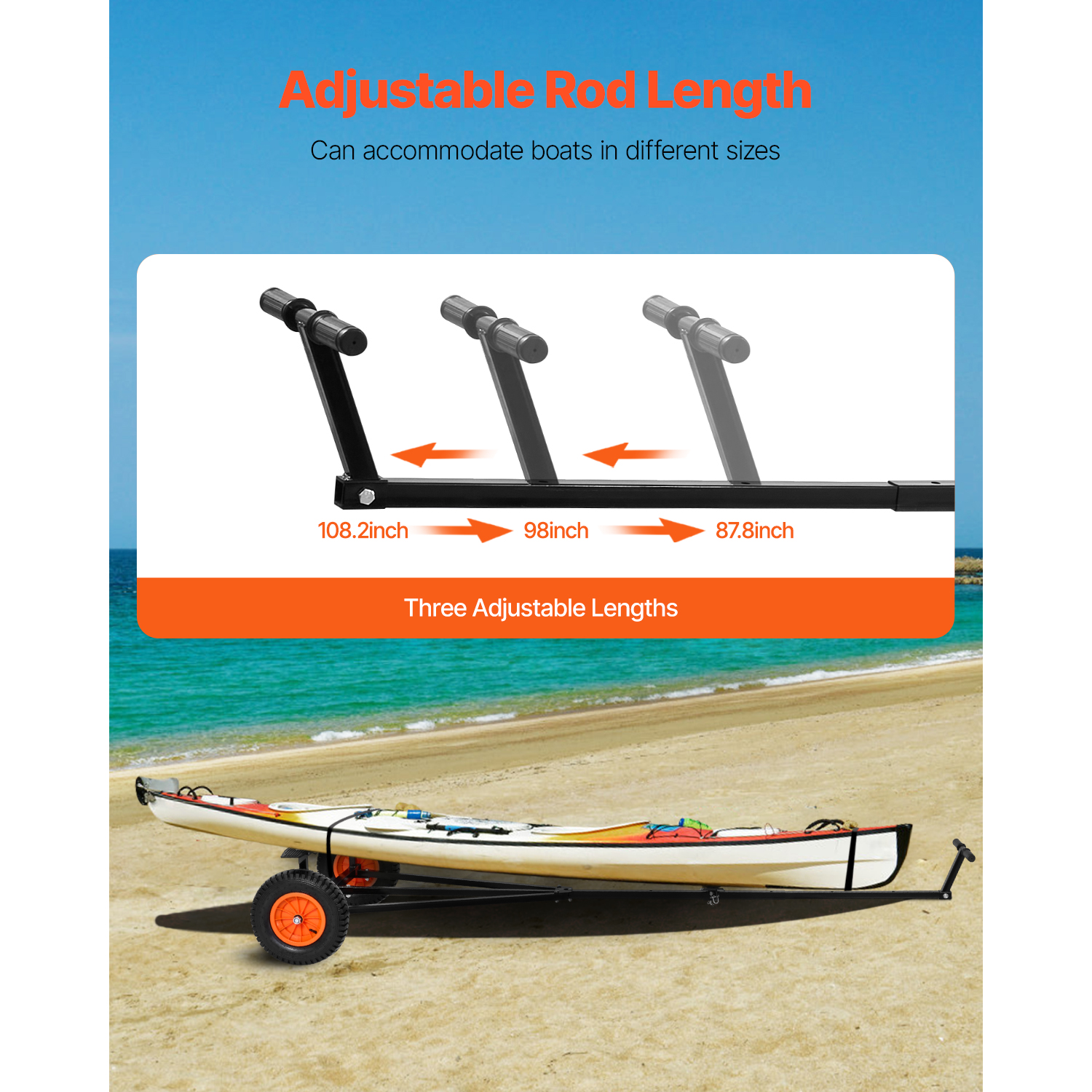 SucceBuy 420lbs Boat Trailer D - Fishing Boat Oar 评论和价格