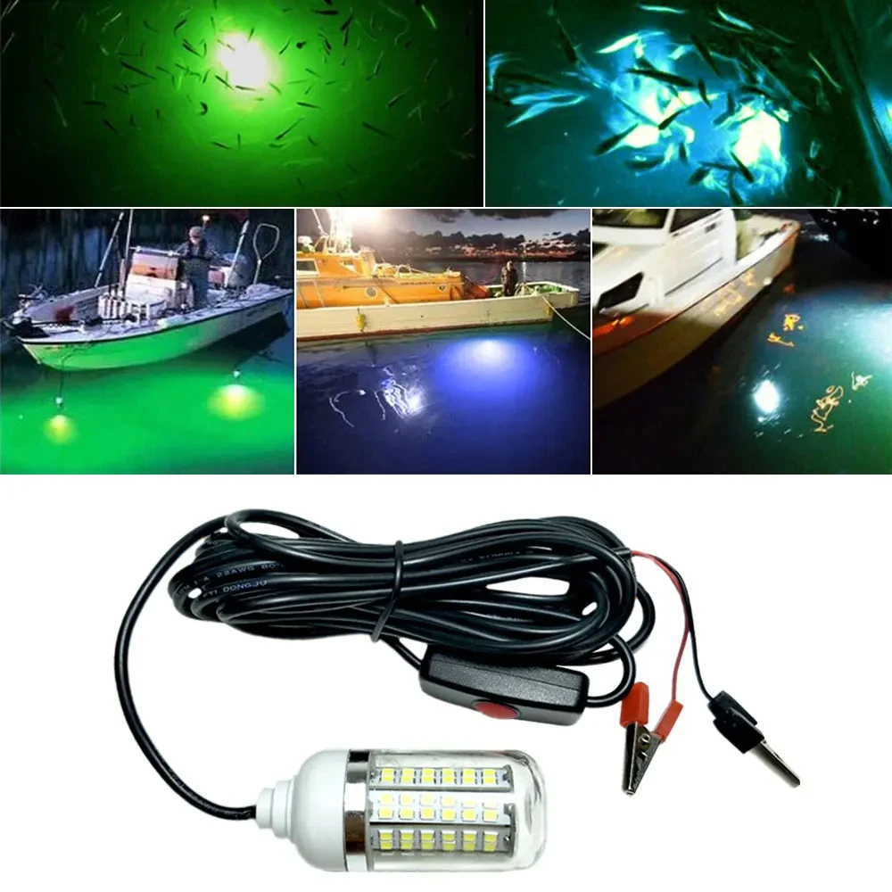 12V Underwater Lamp 15W 108 LE - Fishing Boat Depth Finder 评论和价格