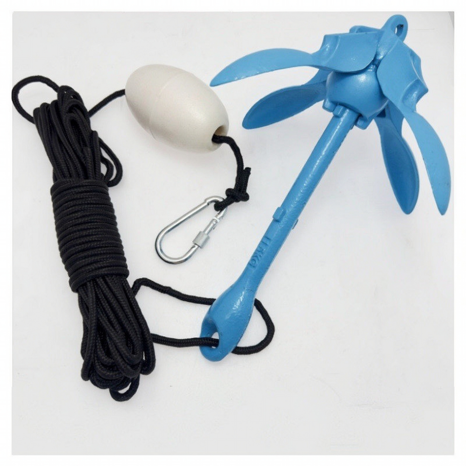 Folding Anchor Kit with Buoy a - Fishing Boat Anchor 评论和价格