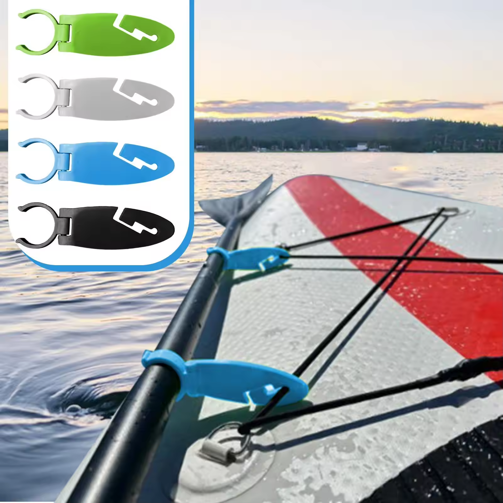 2pcs Stand Up Paddle Board Cli - Fishing Boat Paddle 评论和价格