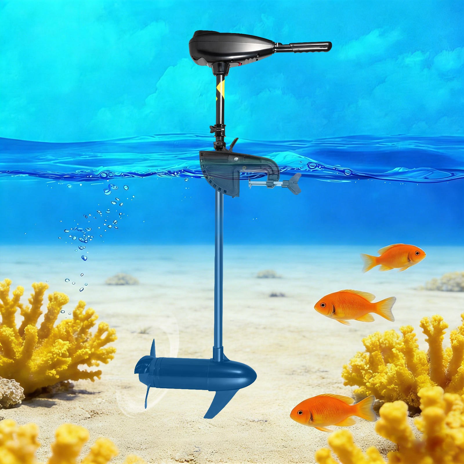 626W 12V Electric Trolling Out - Fishing Boat Trolling Motor 评论和价格