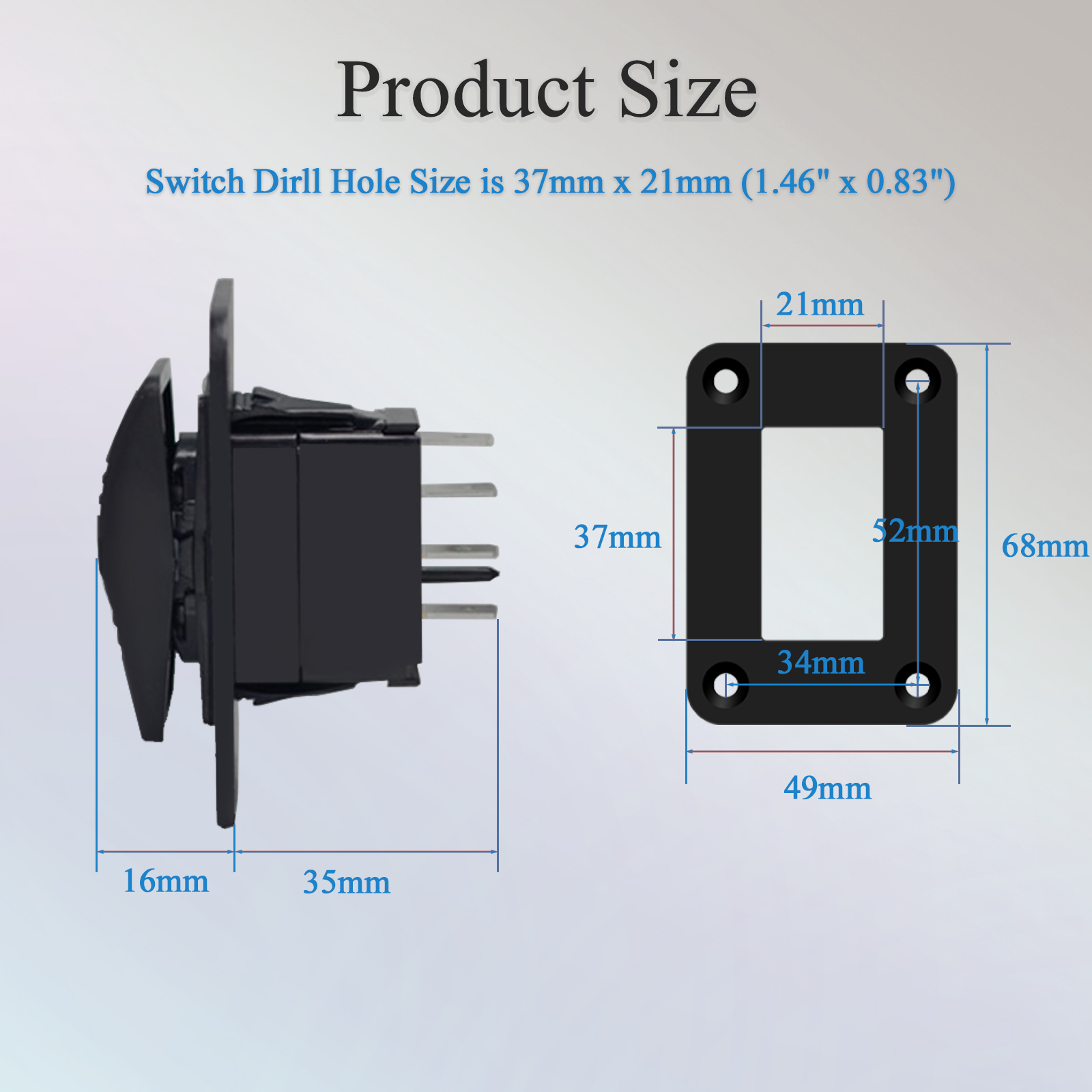 3 Way Bilge Pump Rocker Switch - Fishing Boat Bilge Pump 评论和价格