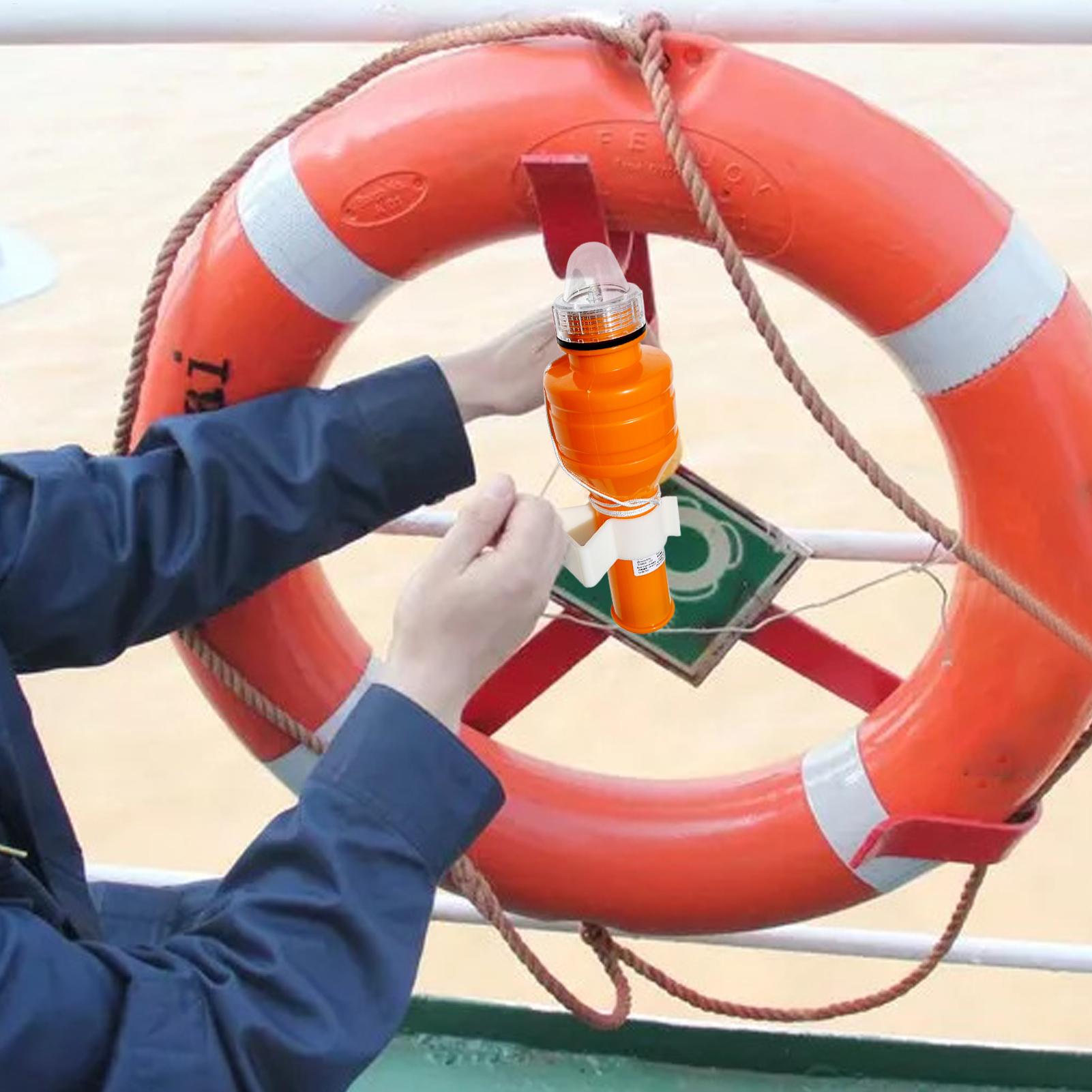 Lifebuoy LED Light Boat Flares - Fishing Boat Navigation Light 评论和价格