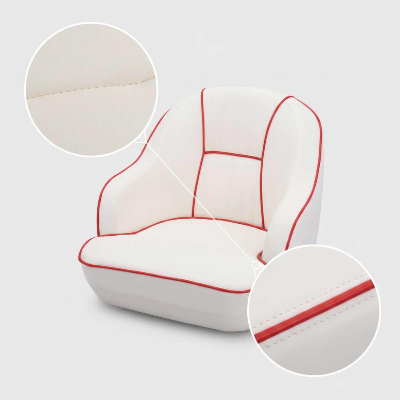 Pilot's Boat Seat Padded Helm  - Fishing Boat Seat 评论和价格