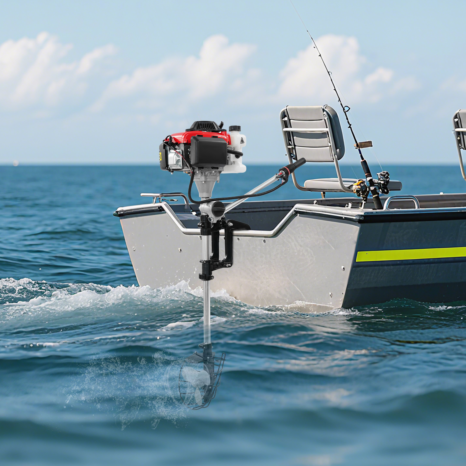 Outboard Motor, Gasoline Outbo - Fishing Boat Outboard Motor 评论和价格