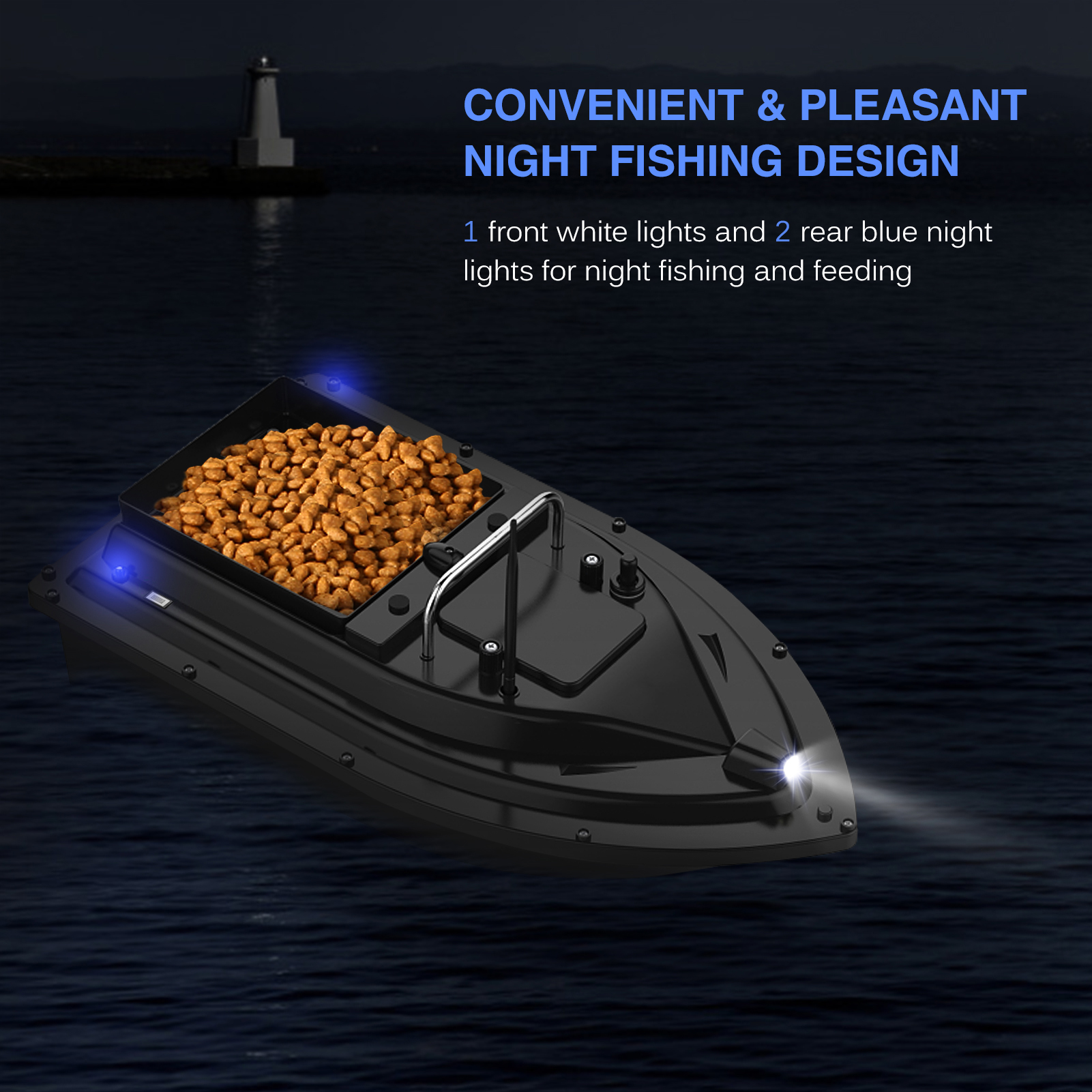 D16E GPS Fishing Bait Boat wit - Fishing Boat Gps 评论和价格